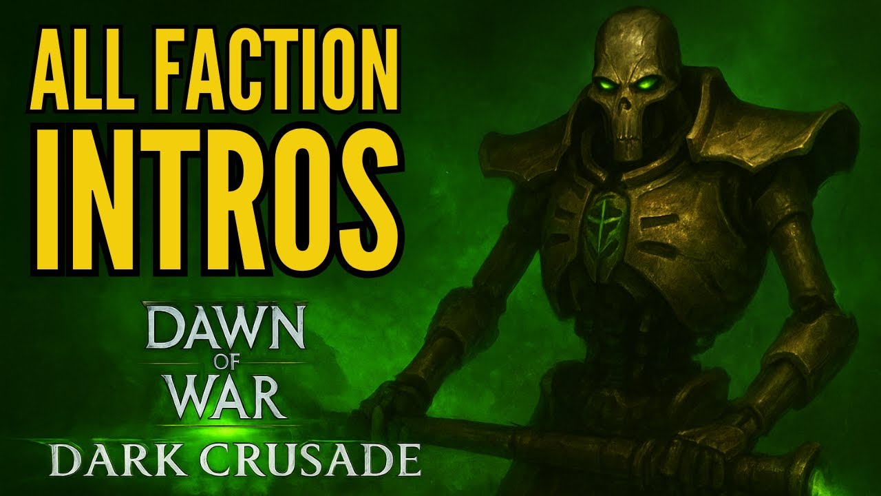Every Faction Intros – Dawn of War: Dark Crusade | Warhammer 40K (Epic Cinematics)