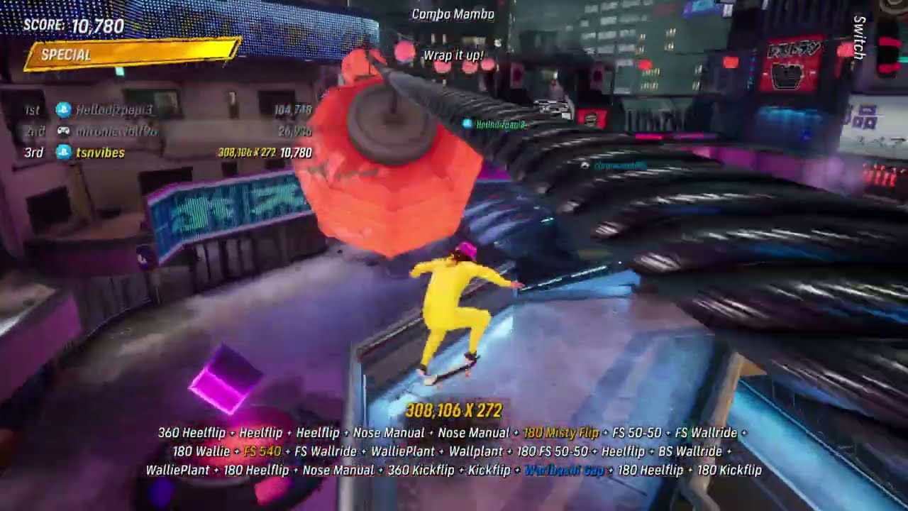 THPS 3+4 - Tokyo 251M Combo