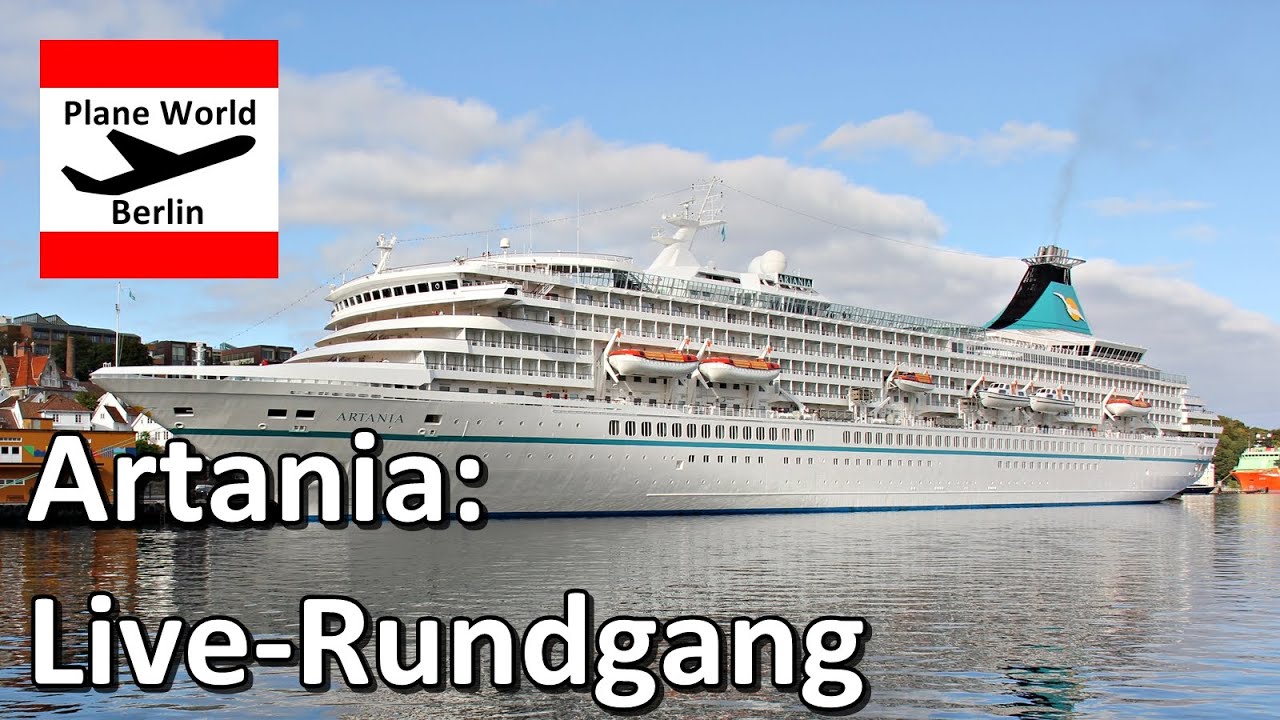 MS Artania *Phoenix Reisen Bonn*: Live-Rundgang