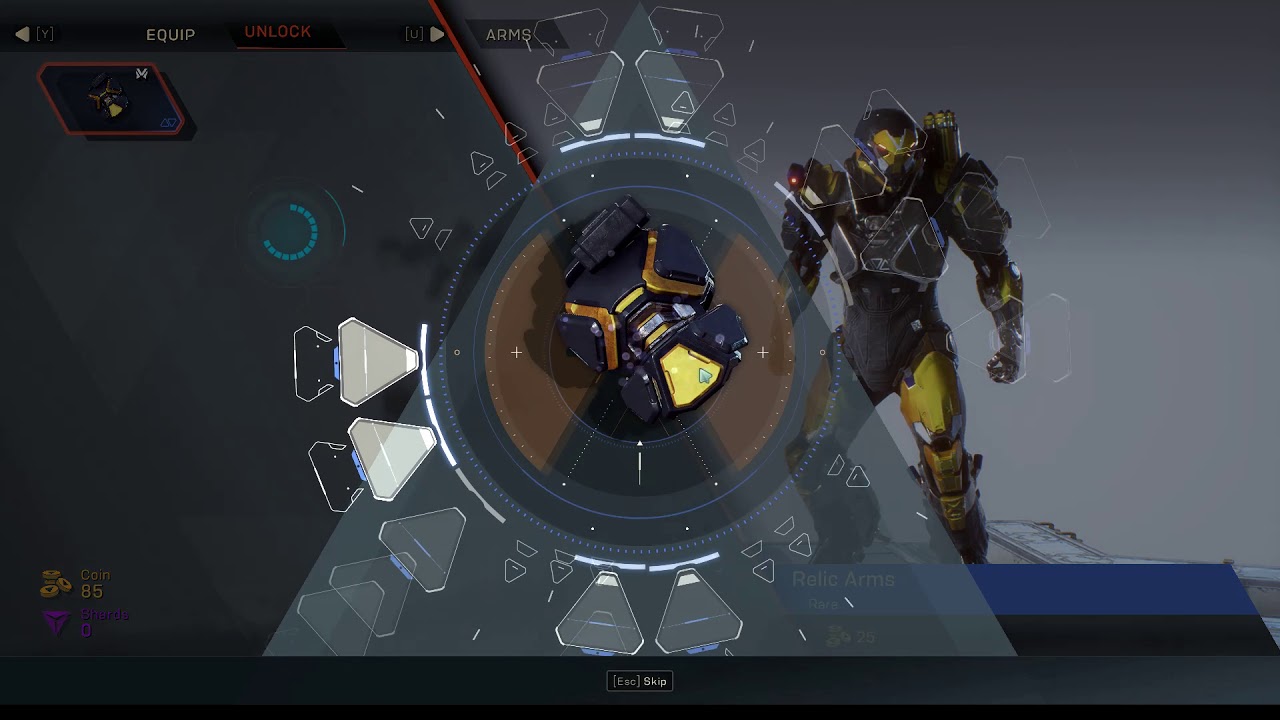How to change appearance Anthem