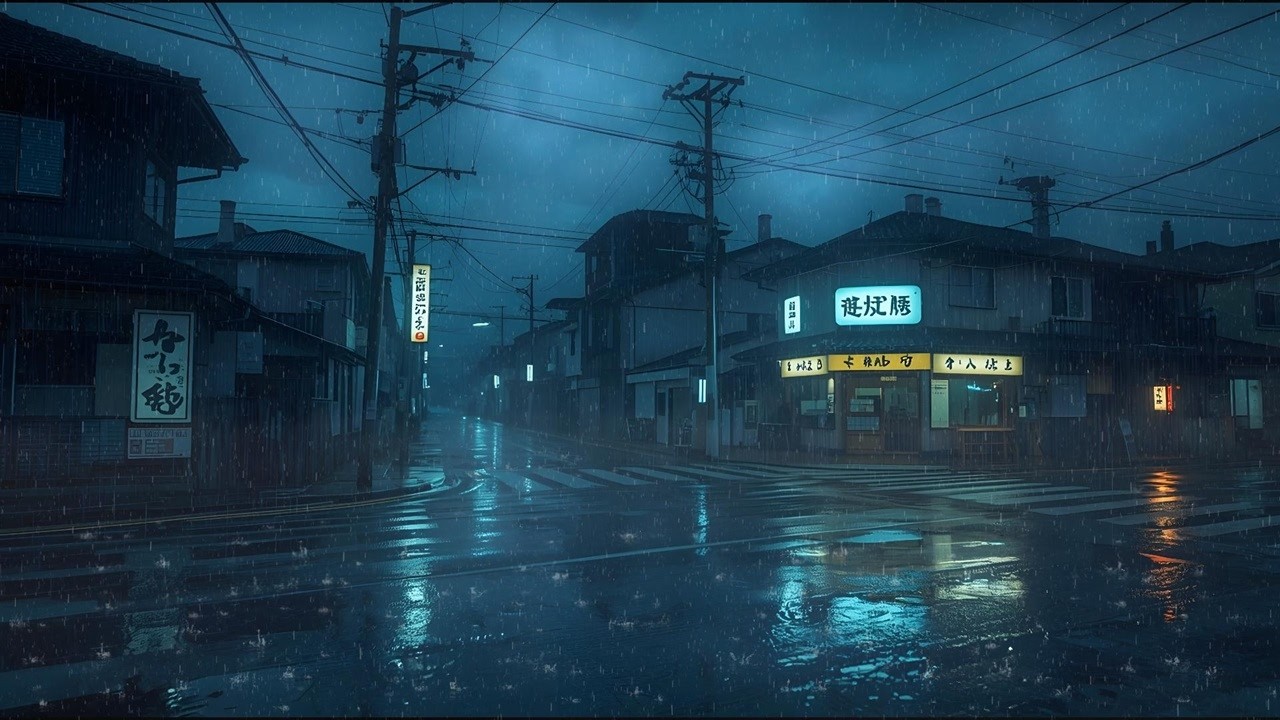 Tokyo After Midnight 🌙 Japanese Lofi Rain That Will Put You to Sleep