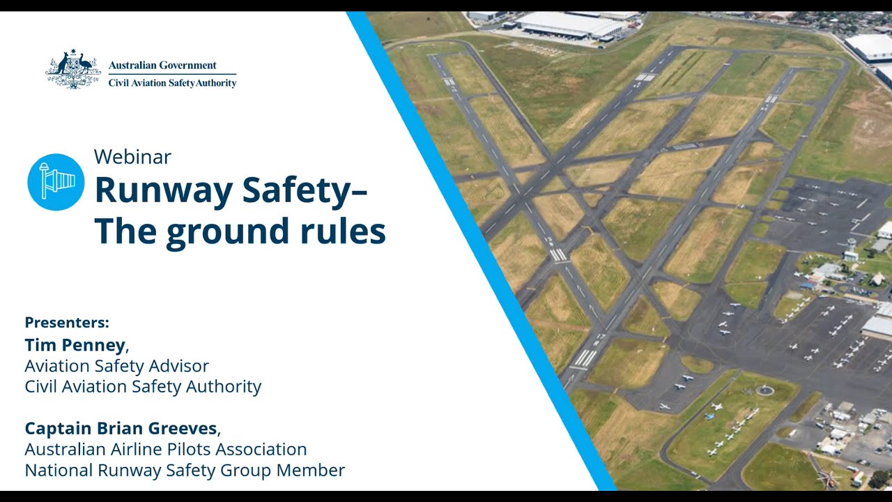 Controlled aerodromes – Runway safety webinar – 15 June 2023