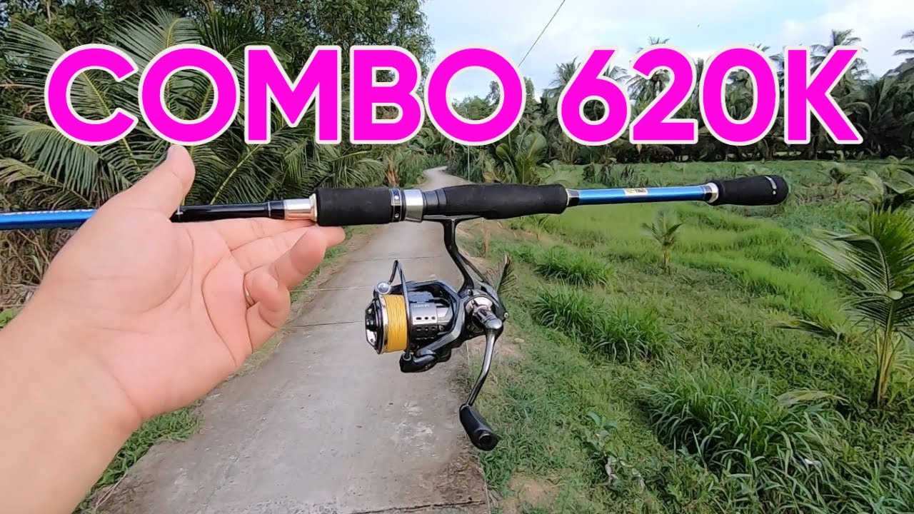 COMBO 620K Cần 2 ngọn + máy Deukio DA 3000 + PE Toman
