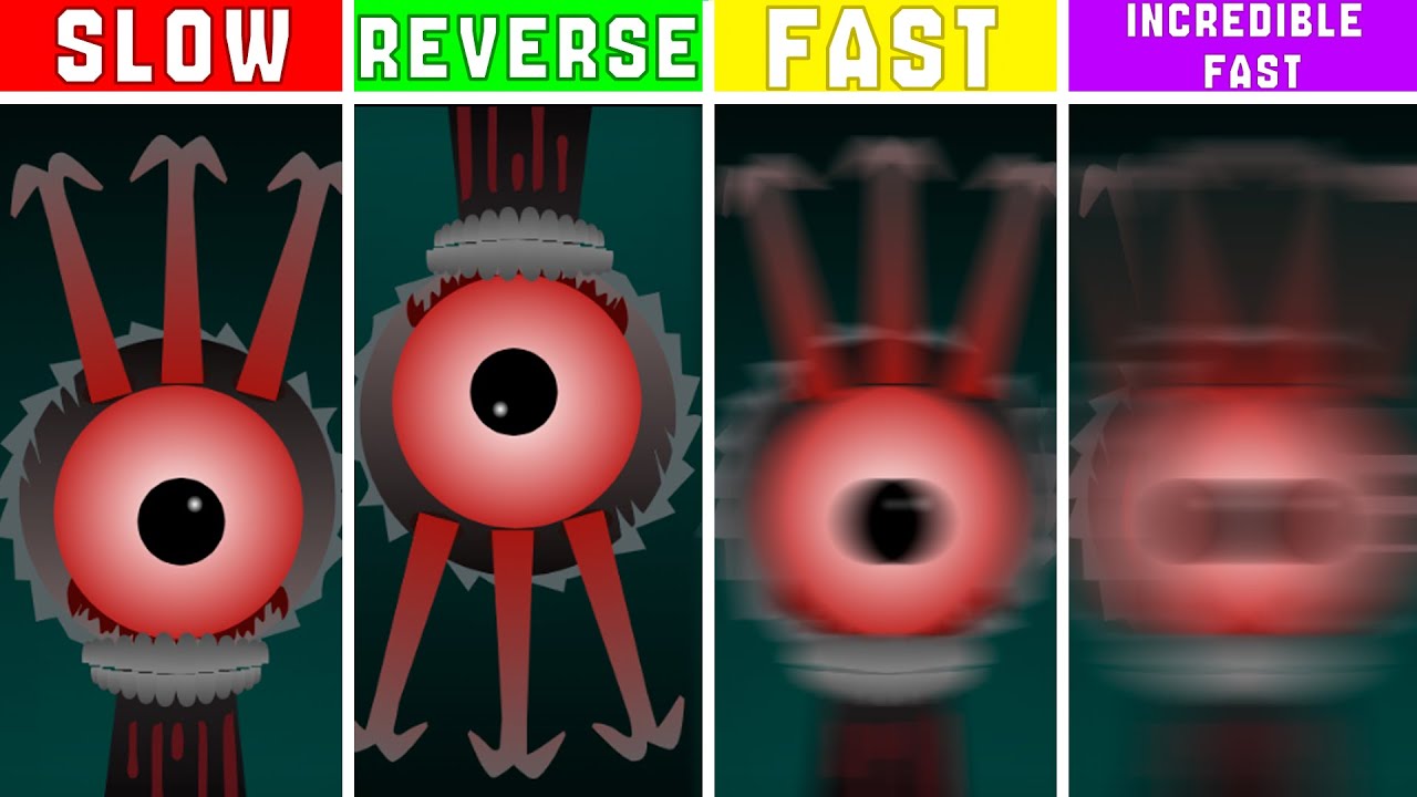 Incredibox Sprunki Phase 7(Slow & Reverse & Fast & Incredible Fast)