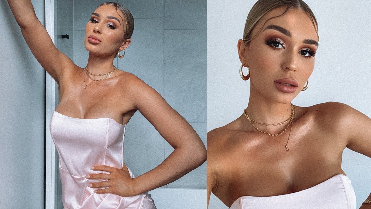 My Valentines Day Hair, Makeup & Outfit! 0 to 100 xx