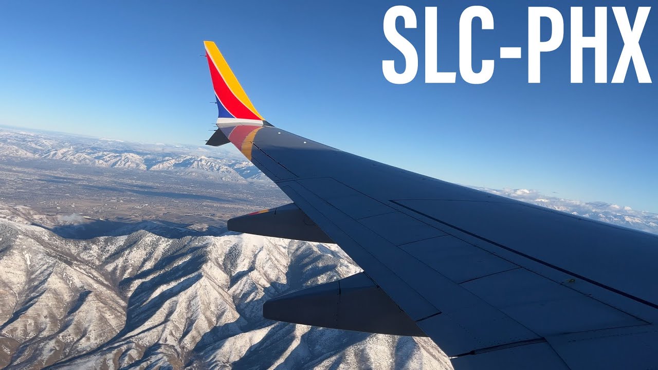 Full Flight #114 - Southwest Airlines - Boeing 737 MAX 8 - Salt Lake City (SLC) to Phoenix (PHX)
