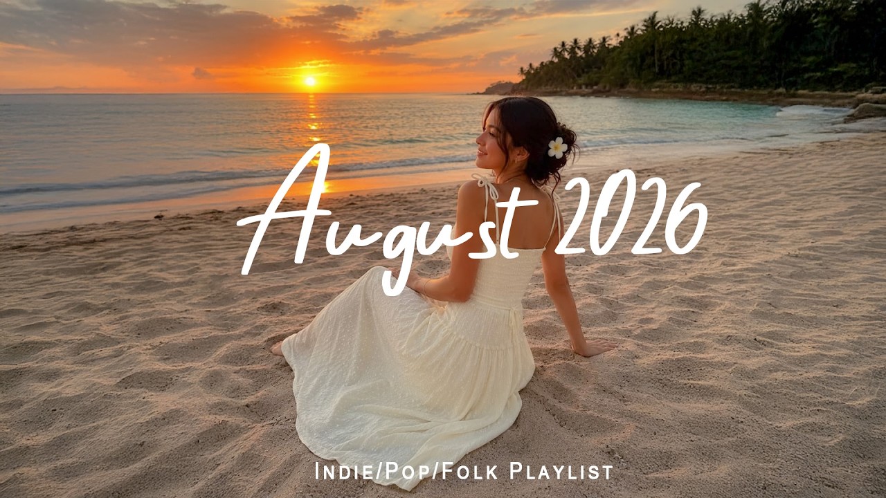 August 2026 🌟 Positive songs make your day more lively ~ Indie/Pop/Folk/Acoustic Playlist