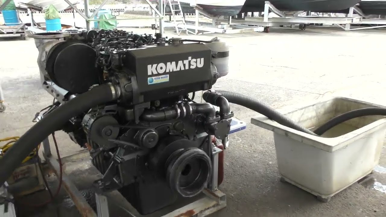 No.6067 コマツ 6M125AP-5 673PS(2.00)二次規制 Komatsu