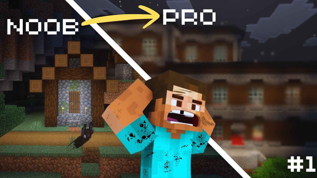 De NOOB a PRO en Minecraft… ¿LO LOGRARÉ? | Ep. 1