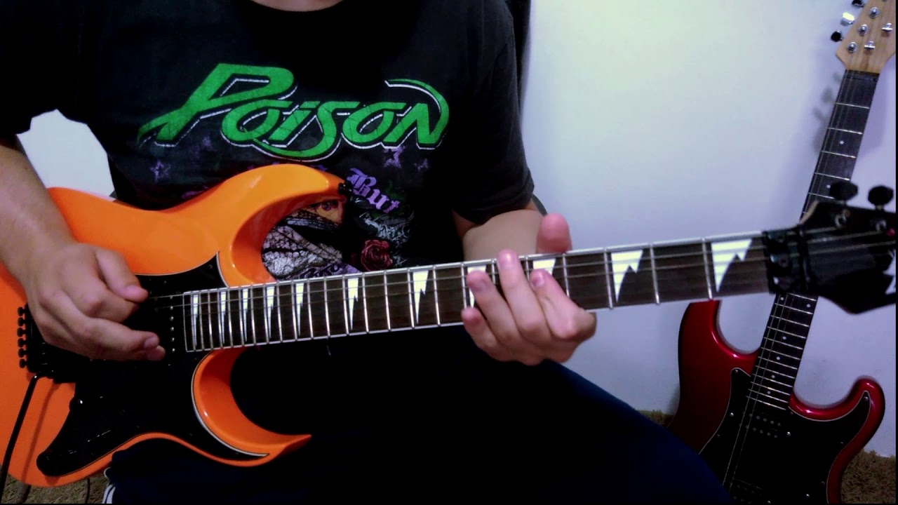 Mötley Crüe - Shout At The Devil - Guitar Cover [With Intro]