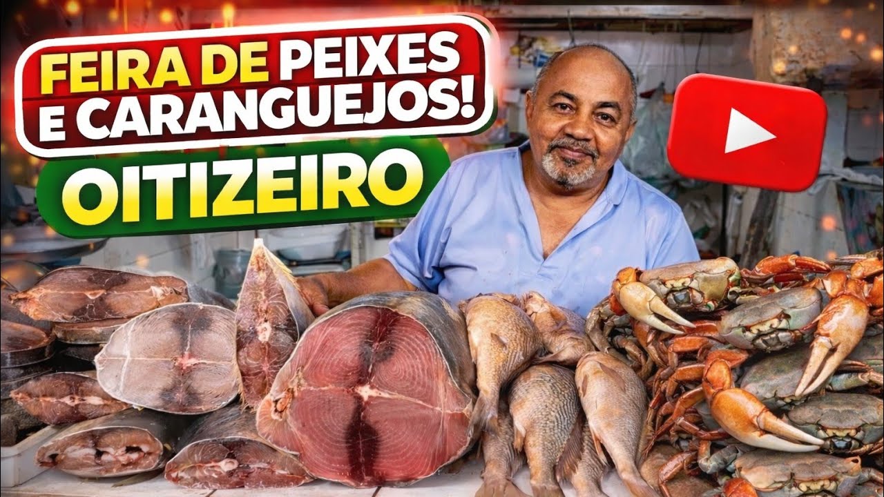 PEIXE FRESQUINHO E BARATO NA FEIRA DE OITIZEIRO EM JOÃO PESSOA