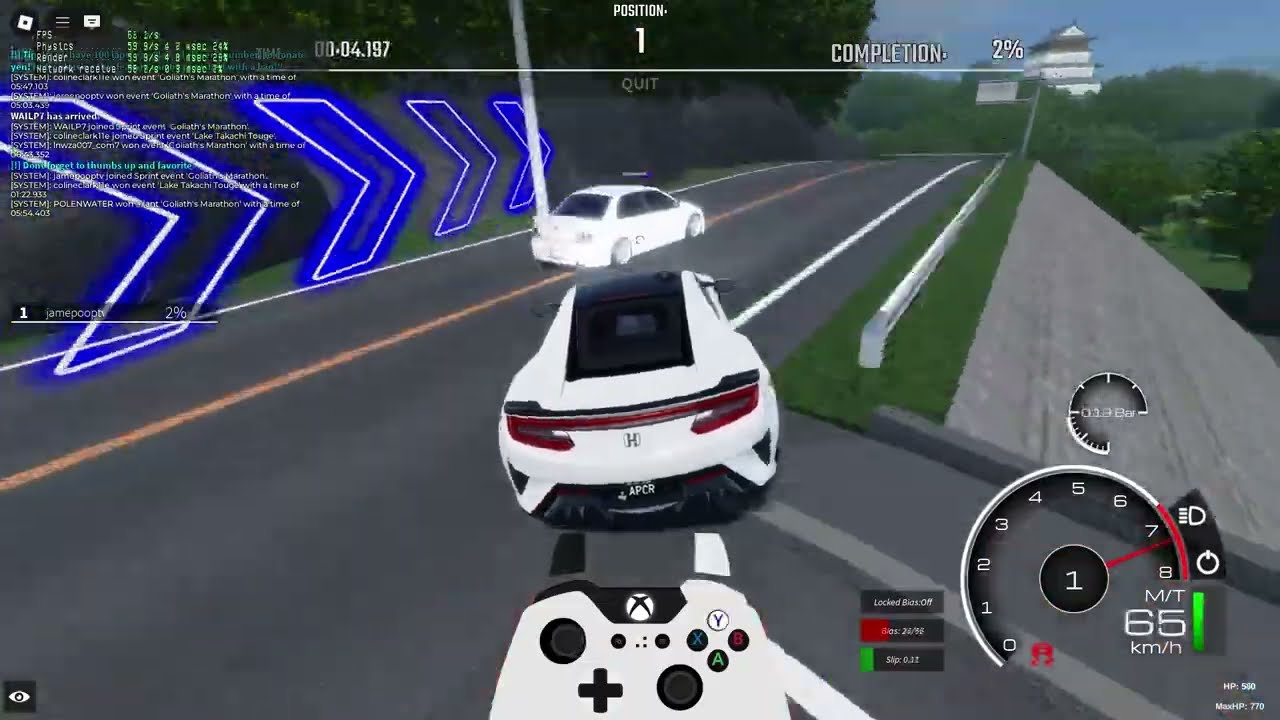 Midnight Racing: Tokyo | Ichikawa Goliath's Marathon - Honda NSX Type S | 
