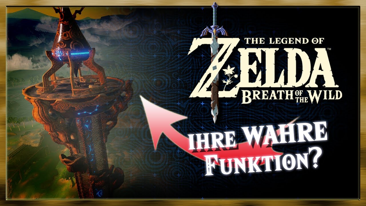 Was ist die WAHRE Funktion der Shiekah-T&uuml;rme? - Zelda: Breath of the Wild | Frag Bamlight