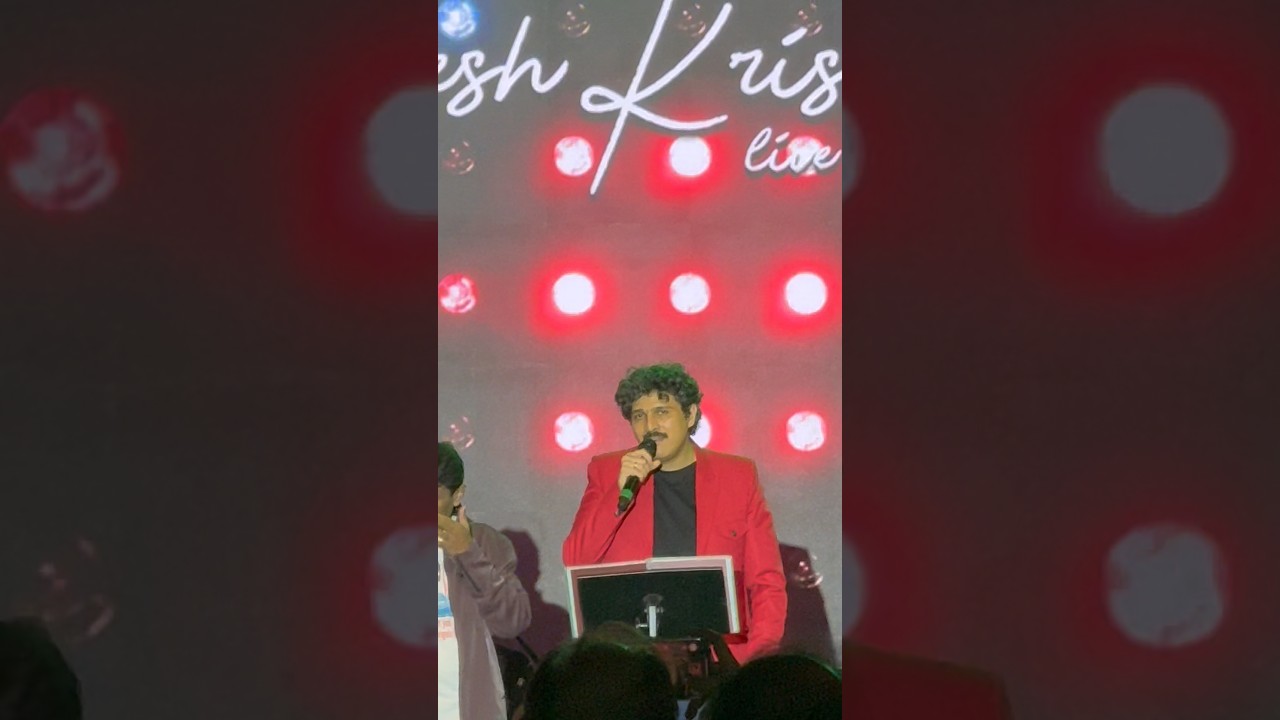 Rajesh Krishnan Live in Concert! #KannadaMusic #RajeshKrishnanLive #MelodyKing #KannadaHits #live