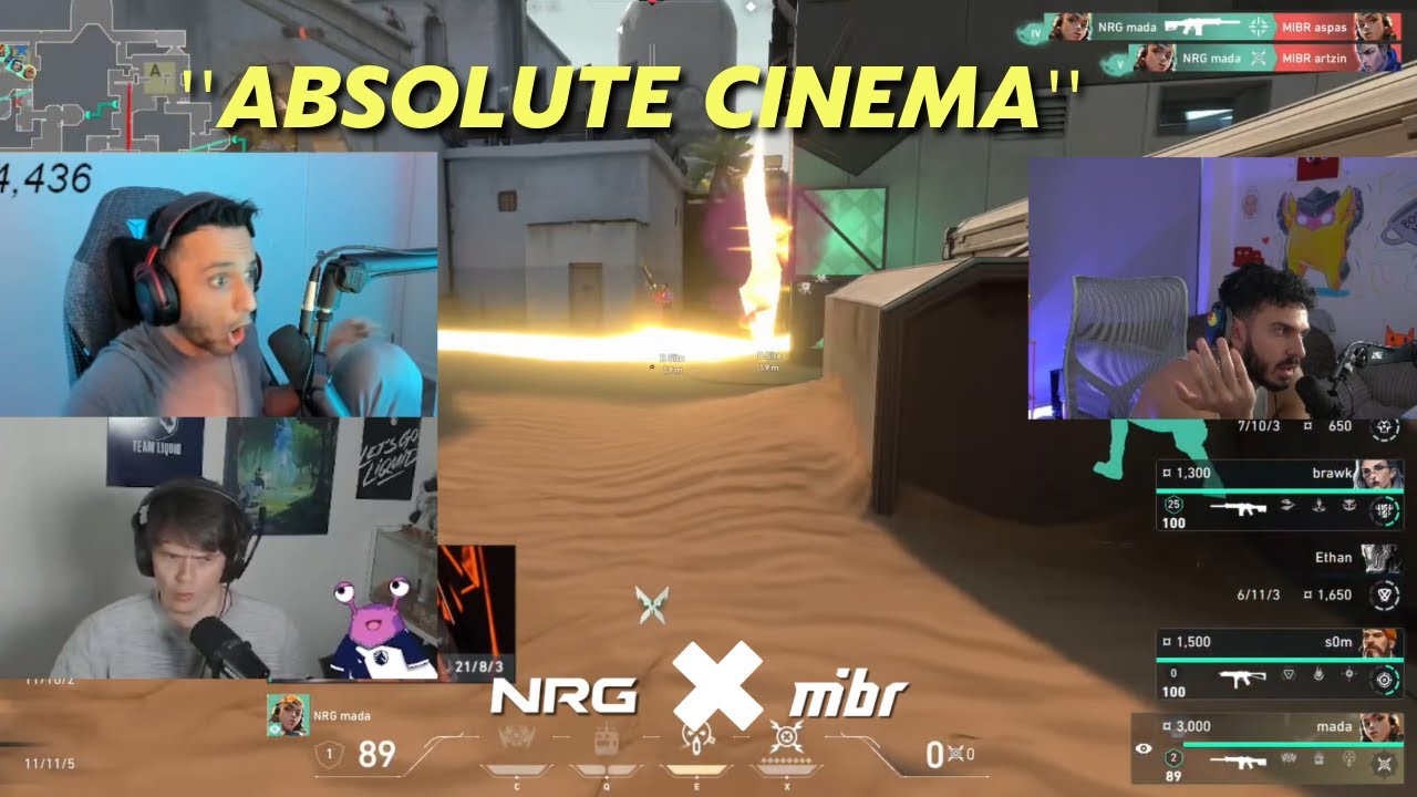 17 minutes of Unbelievable Moments from NRG VS MIBR