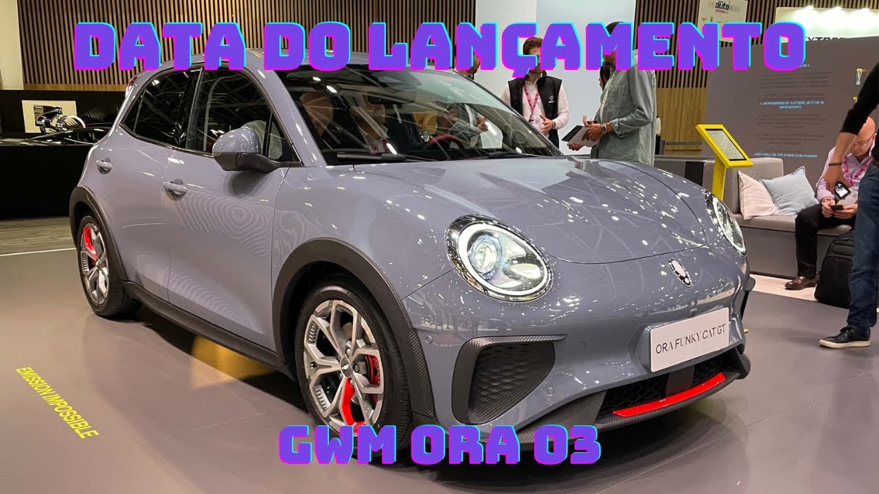 GWM Ora 03 - 1º carro elétrico da marca no Brasil já tem data de lançamento