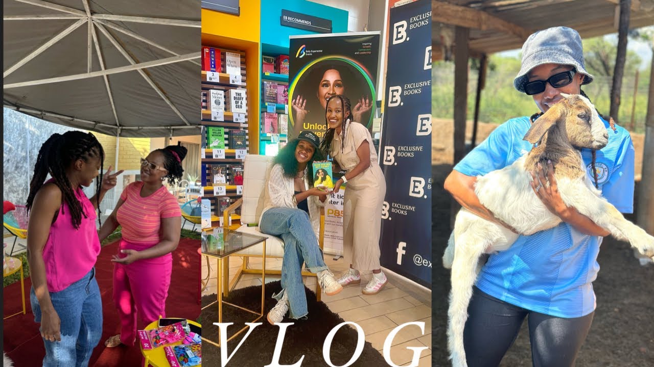 VLOG| Meeting Mpumi Ledwaba| My Cousins Baby Sprinkle| Gogos 100yrs Bday| Visiting The Farm|