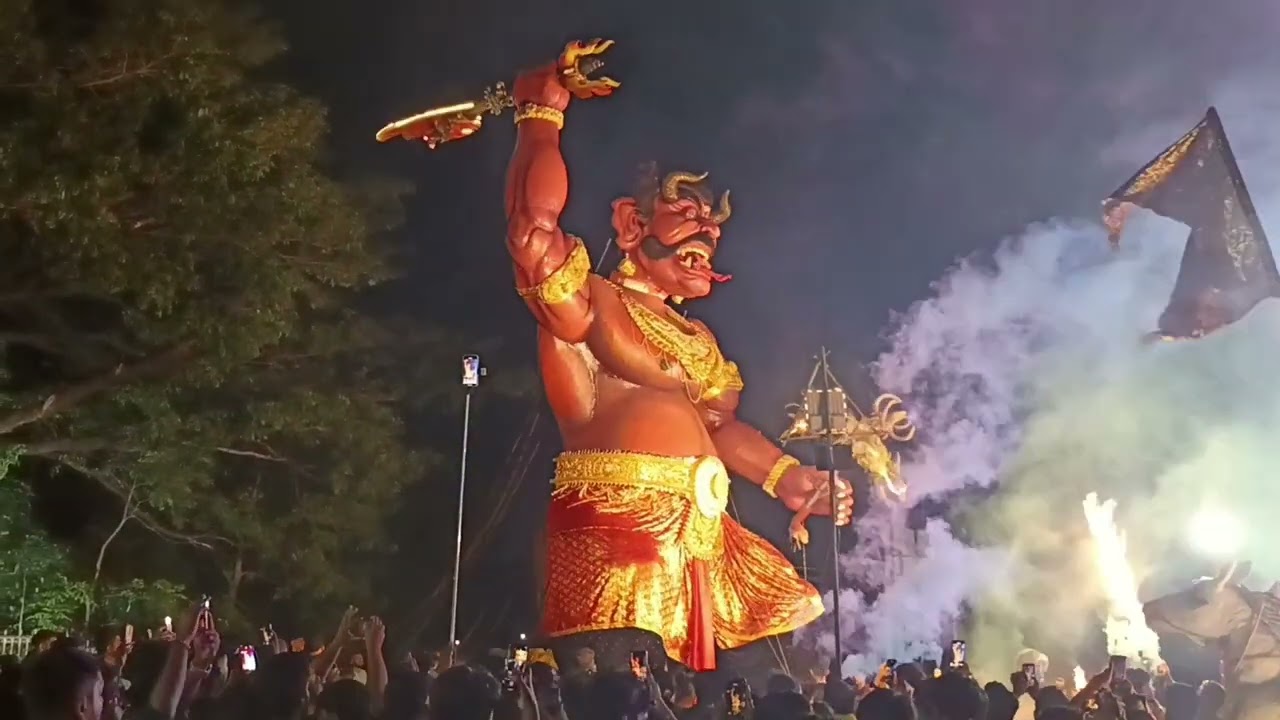 Narkasur festival at Goa 