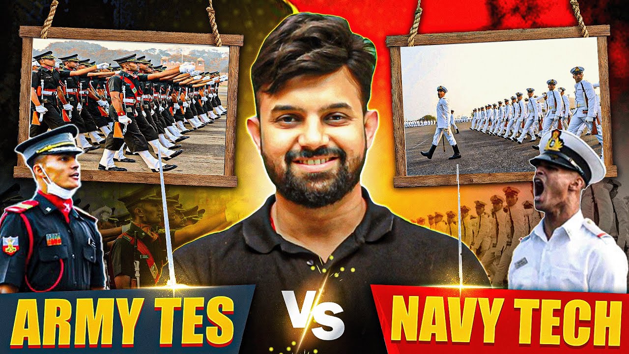 TES vs Navy Tech | Difference Between Army TES and Navy Tech | Indian Army TES | Cadet Entry Scheme