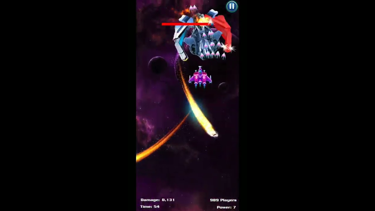 BOSS WORLD: SHADOW COBRA #GalaxyAttack #AlienShooter