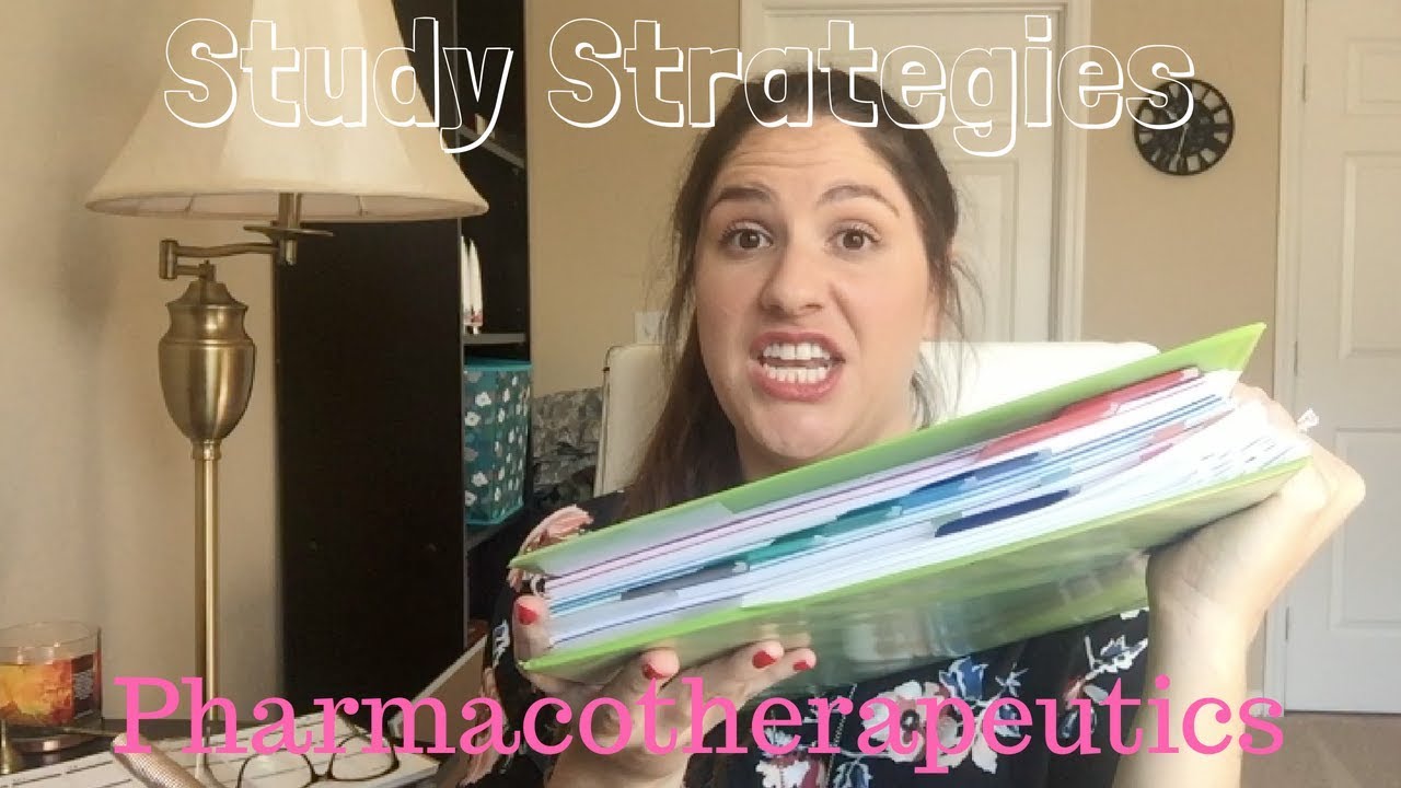 Study Strategies | How I study for exams: Pharmacotherapeutics edition