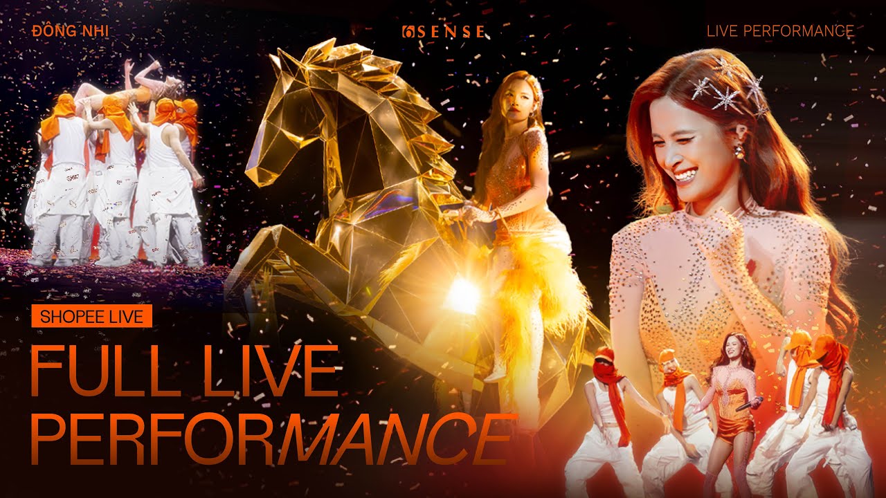 Đông Nhi - Full Live Performance | Shopee Sao Live Đỉnh Chóp