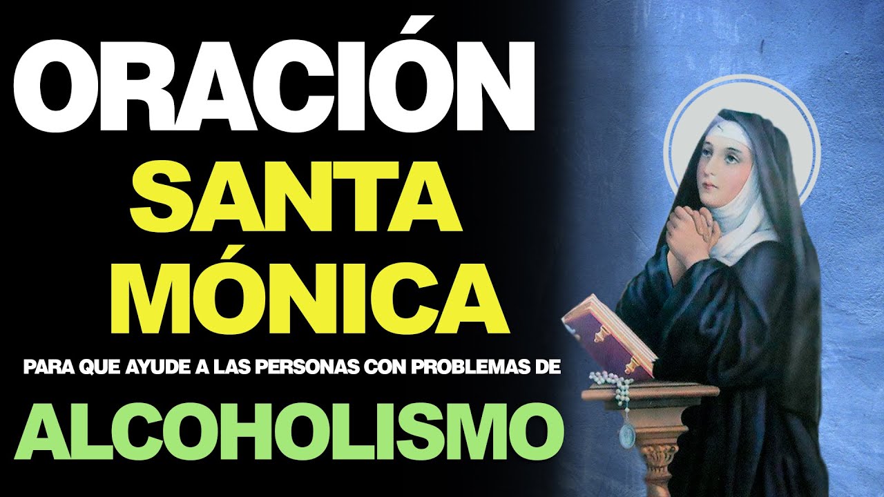 🙏 Oración a Santa Mónica PARA ALCOHÓLICOS – ¡Santa Mónica Ayúdenos! 🙇‍️