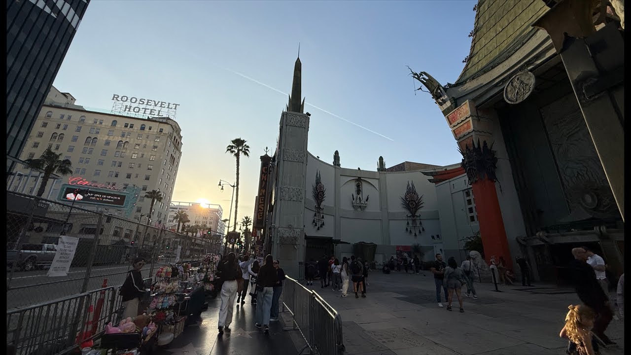 LIVE: Walking Hollywood Blvd & Oscars Week | Walk of Fame Q&A + Dave & Buster’s Challenge (Replay)