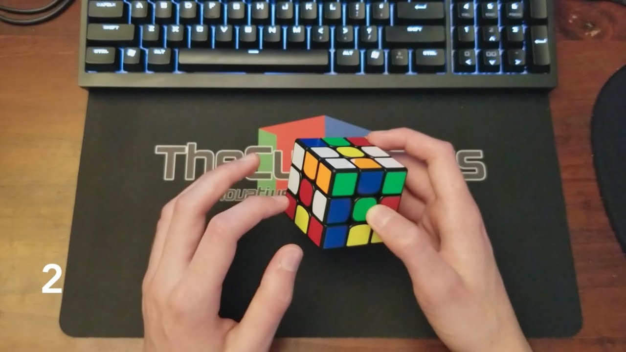 Rubik's Cube Cross Walkthrough Solves [Advanced + White Cross]