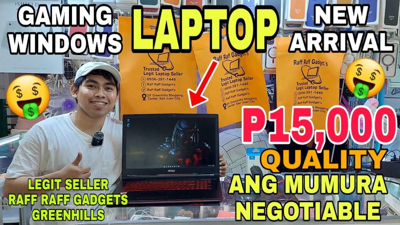 GAMING LAPTOP | WINDOWS,ACER ASUS HP DELL LENOVO,MURA DITO! LEGIT SECONHAND sa Greenhills