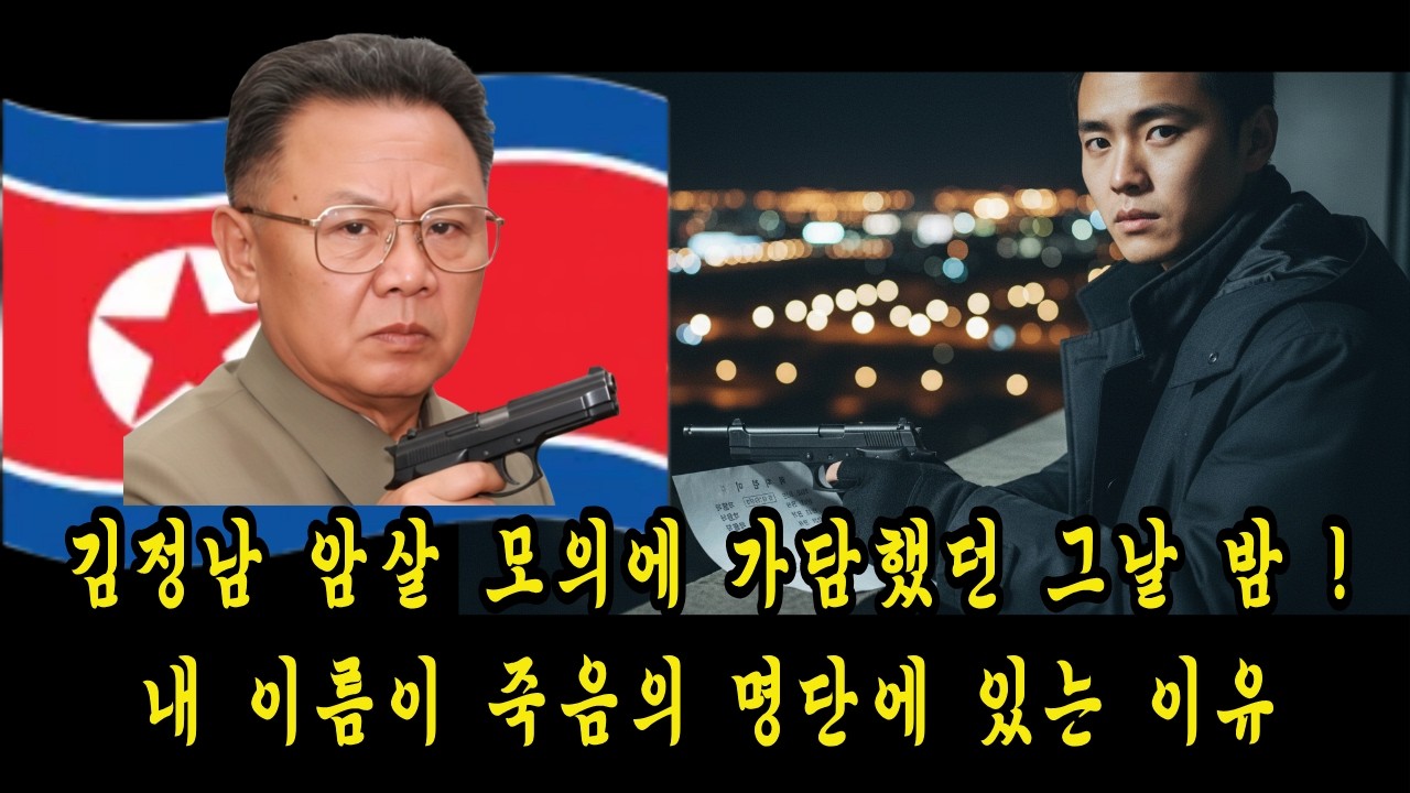 죽음의 종이 한 장. 김정남 암살 모의에 가담했던 그날 밤. |탈북, 탈북실화, 북한인권, 탈북스터리, 북한실화|