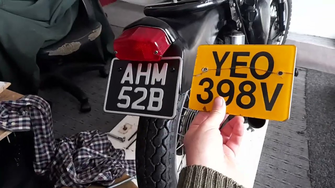 British License Plates