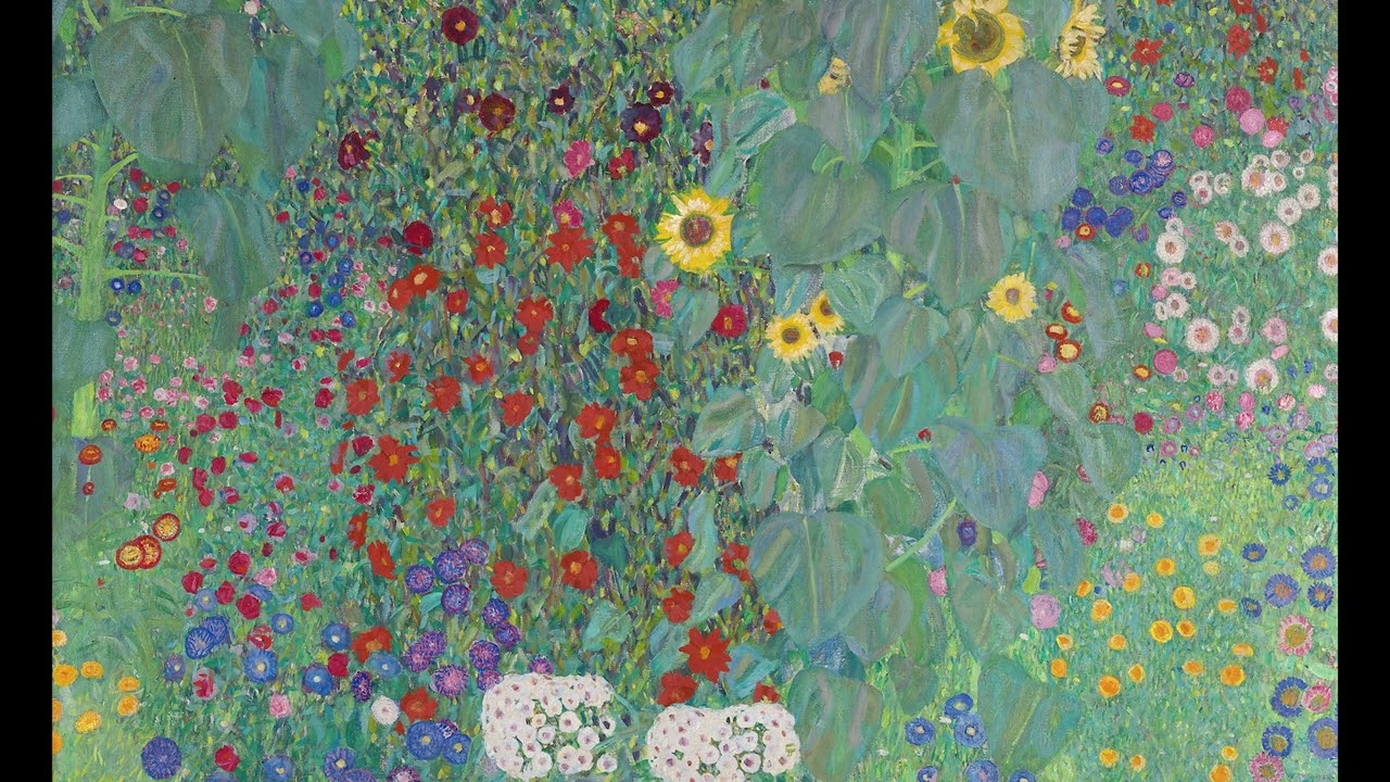 Cottage Garden with Sunflowers (1907) – Gustav Klimt | Classical Piano