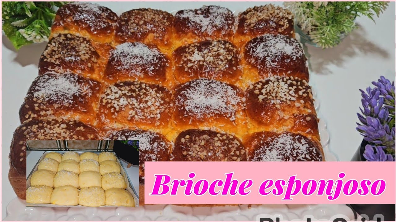 Brioche esponjoso,delicioso y muy fácil de preparar con pocos ingredientes