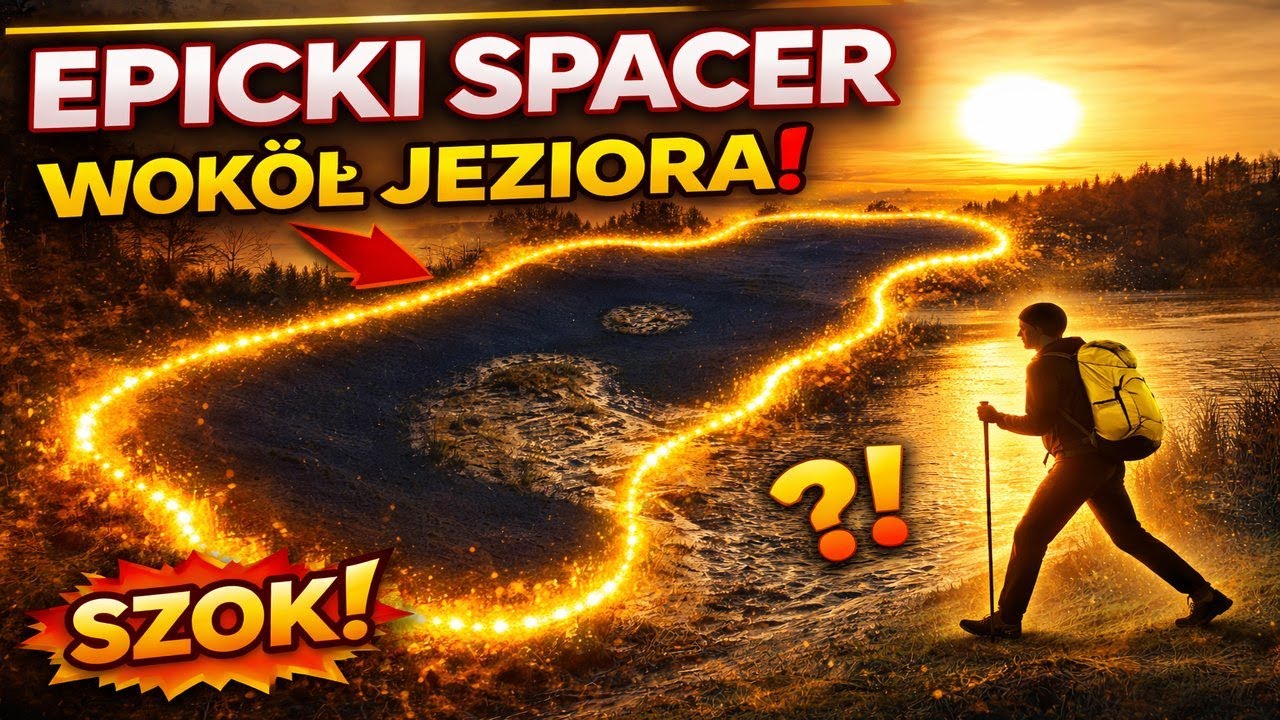 Świąteczny spacer i zachód nad jeziorem - Cudowne widoki!