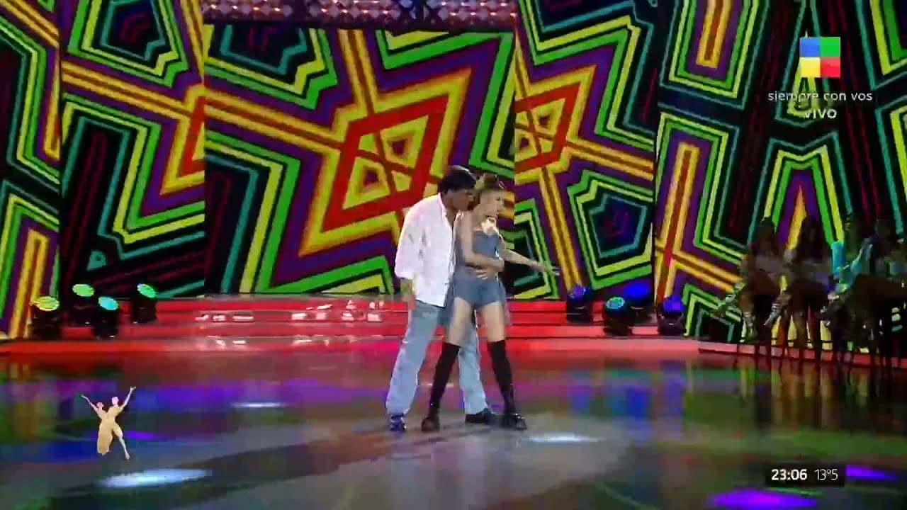 TOMÁS HOLDER y AGOSTINA CAUTE DEBUTARON en el BAILANDO 2023