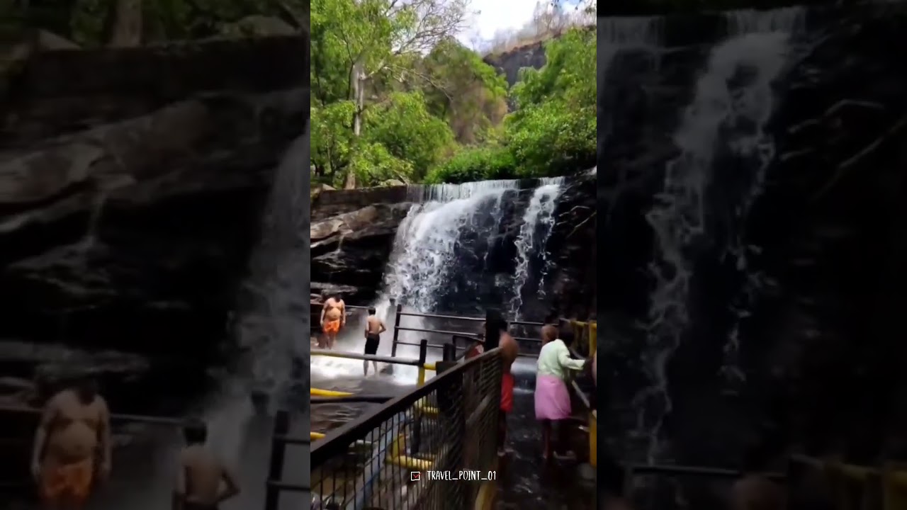 Location 📍 Suruli Falls🥶||#theni #suruli #surulifalls #nature #tourism #shorts #falls #rain