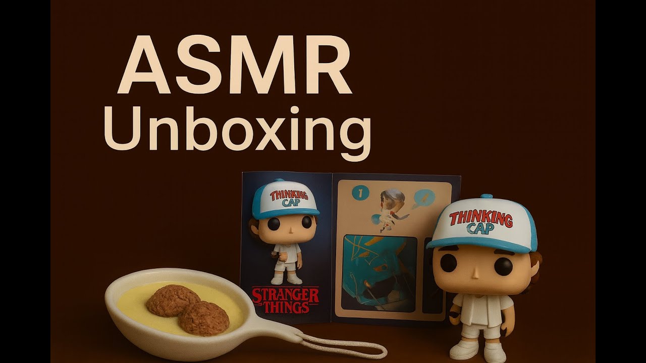 ASMR UNBOXING KINDER JOY STRANGER THINGS #2