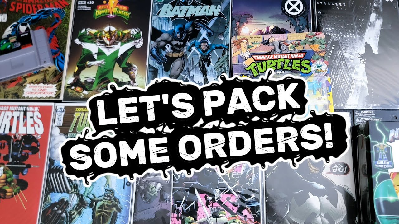 Packing some eBay orders!