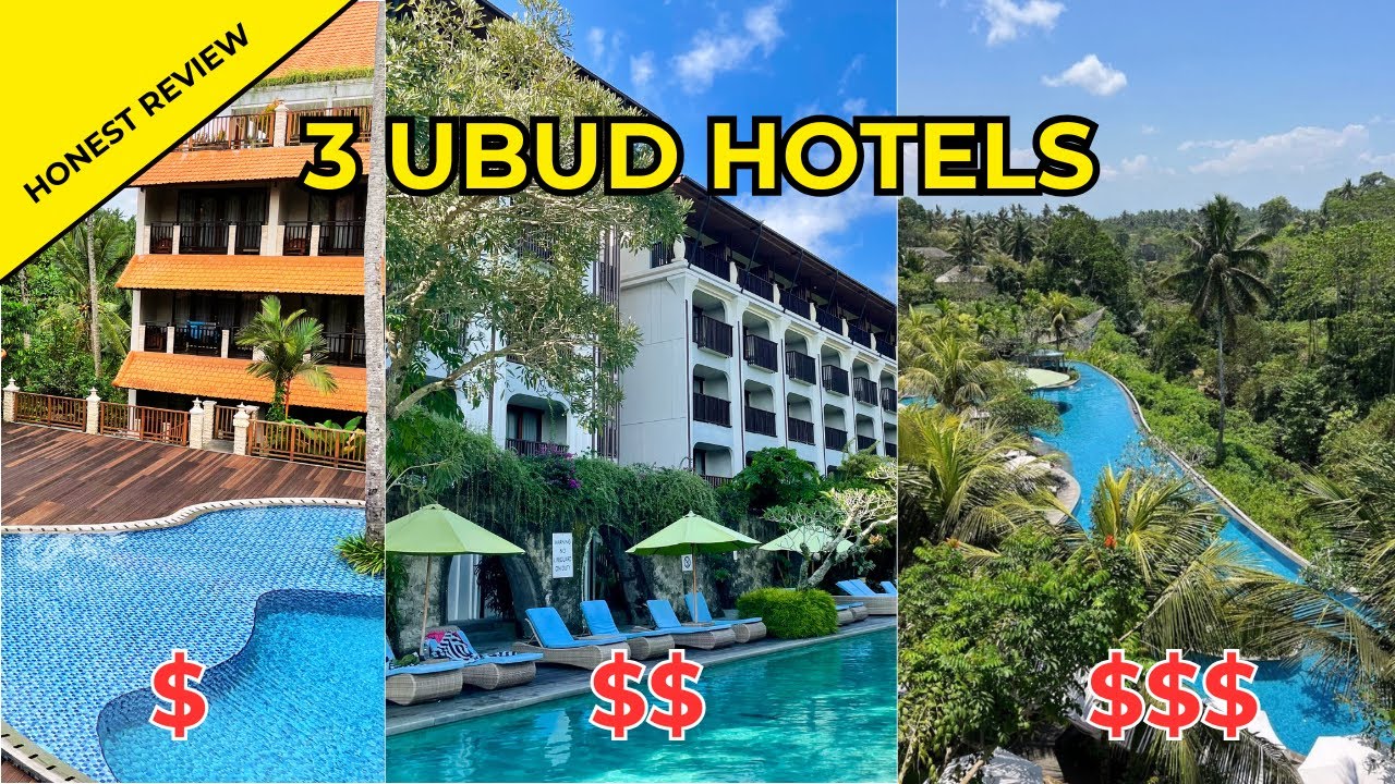UBUD | BALI 🇮🇩 3 hotels reviews ubud, Bali