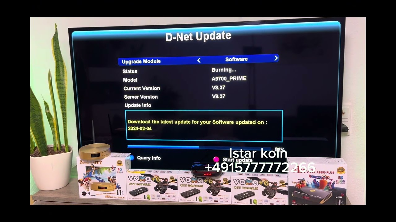 Istar plus, Zeed Software Update