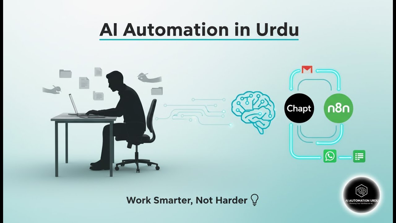 What is AI Automation & How It Works | Explained in Urdu (2025 Guide)
