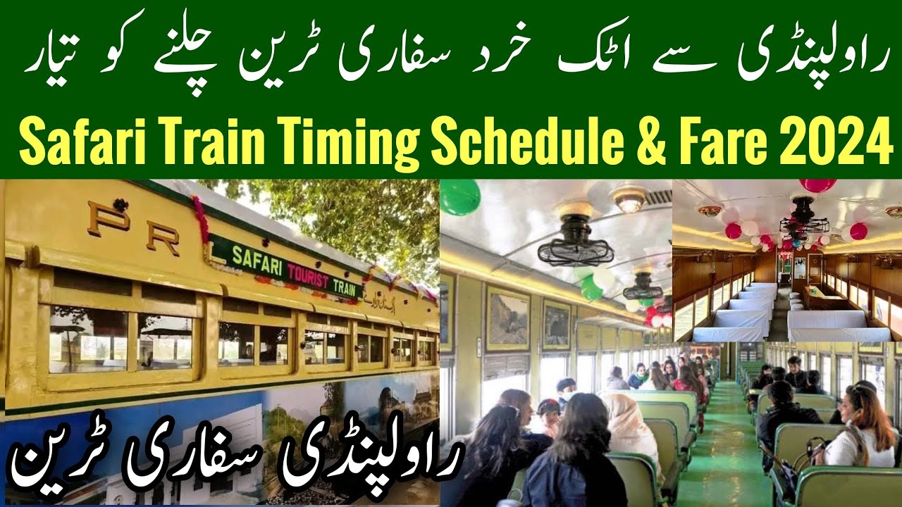 Rawalpindi To Attock Khurd Safari Train Schedule & Time Table, Pakistan Railways, Mr Phirtu