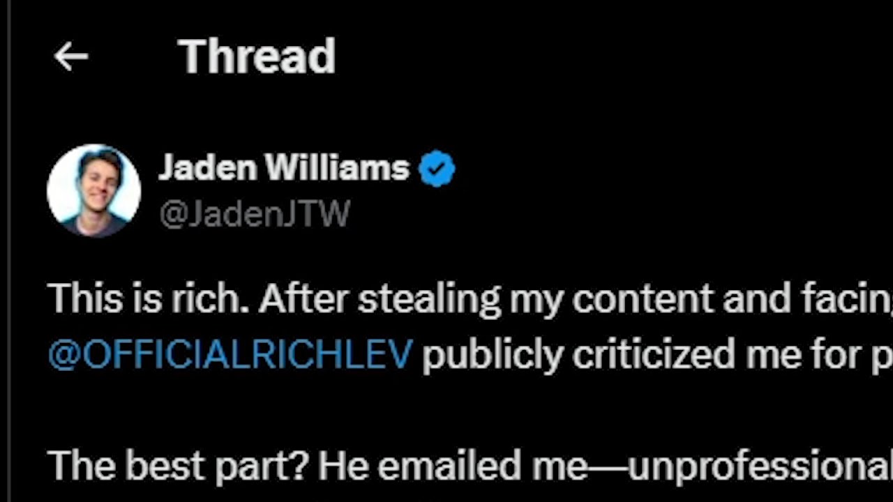 Big creator calls out a "reactor." Hilarity ensues.