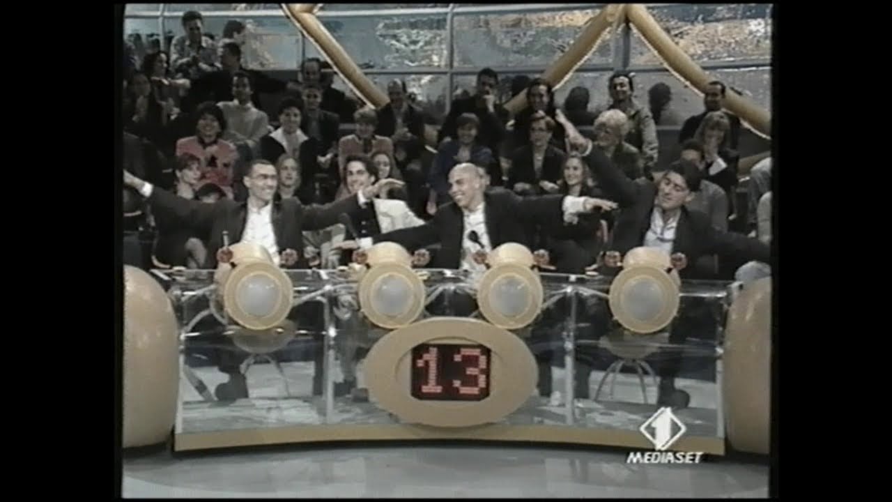 Il Quizzone condotto da Amadeus con Ronaldo | Italia 1 (21 Aprile 1998) [Parte 2]