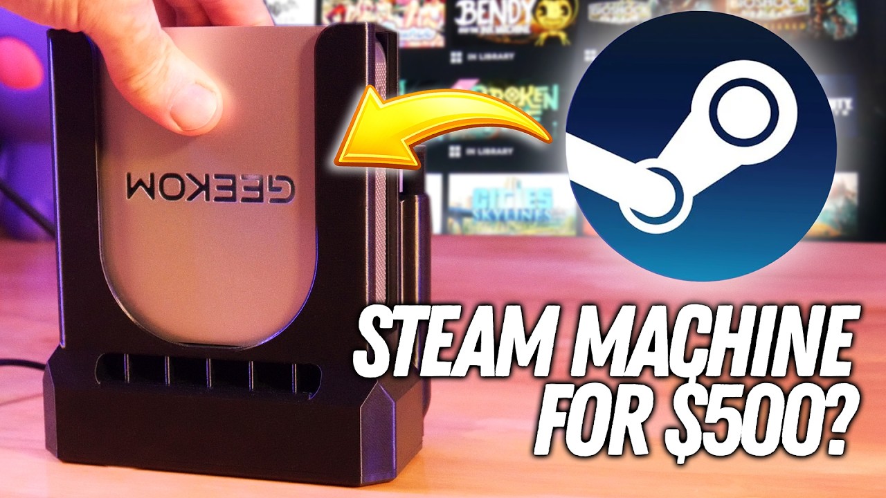 Я собрал Steam Machine в два раза дешевле на базе GEEKOM A7