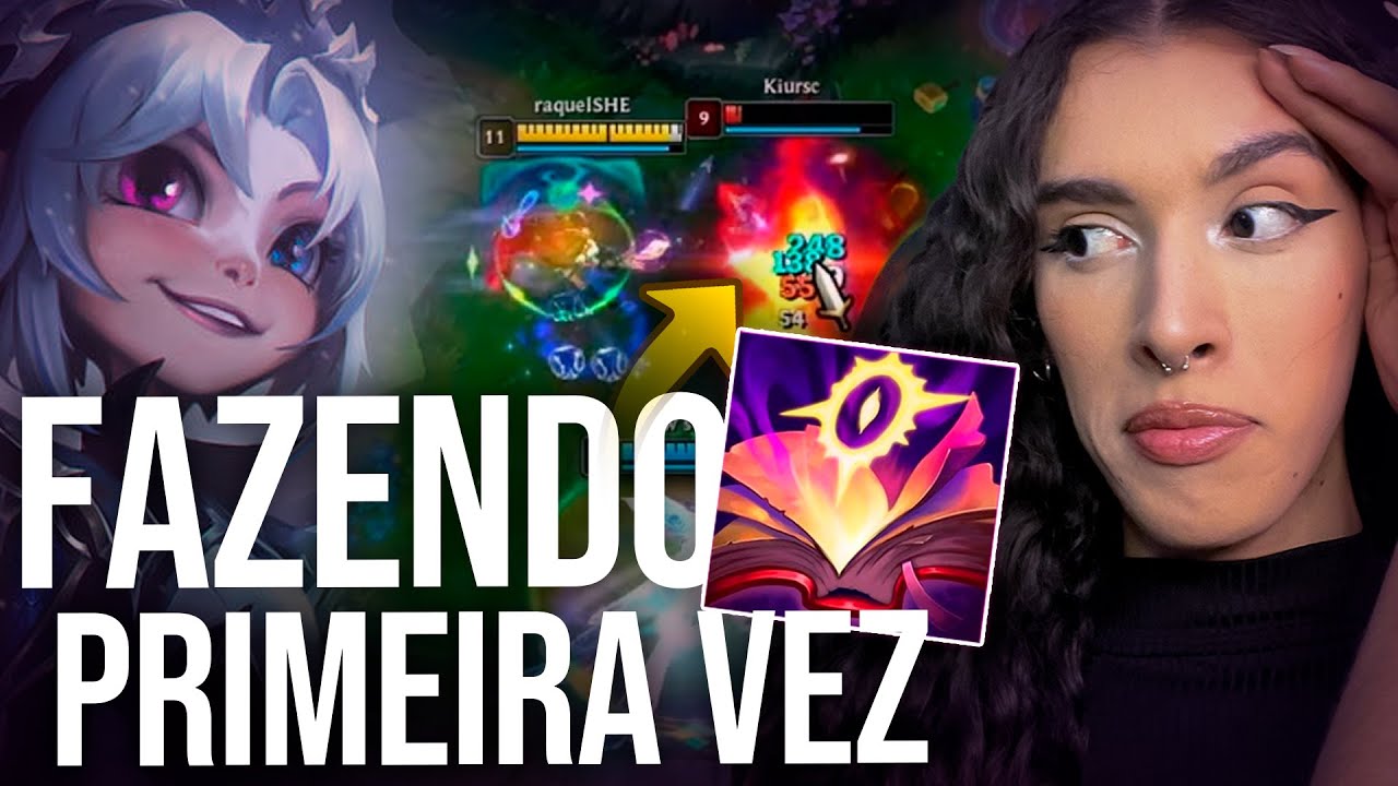 MEJAI NA ZOE PELA PRIMEIRA VEZ ?? - League of Legends  @raquelshe