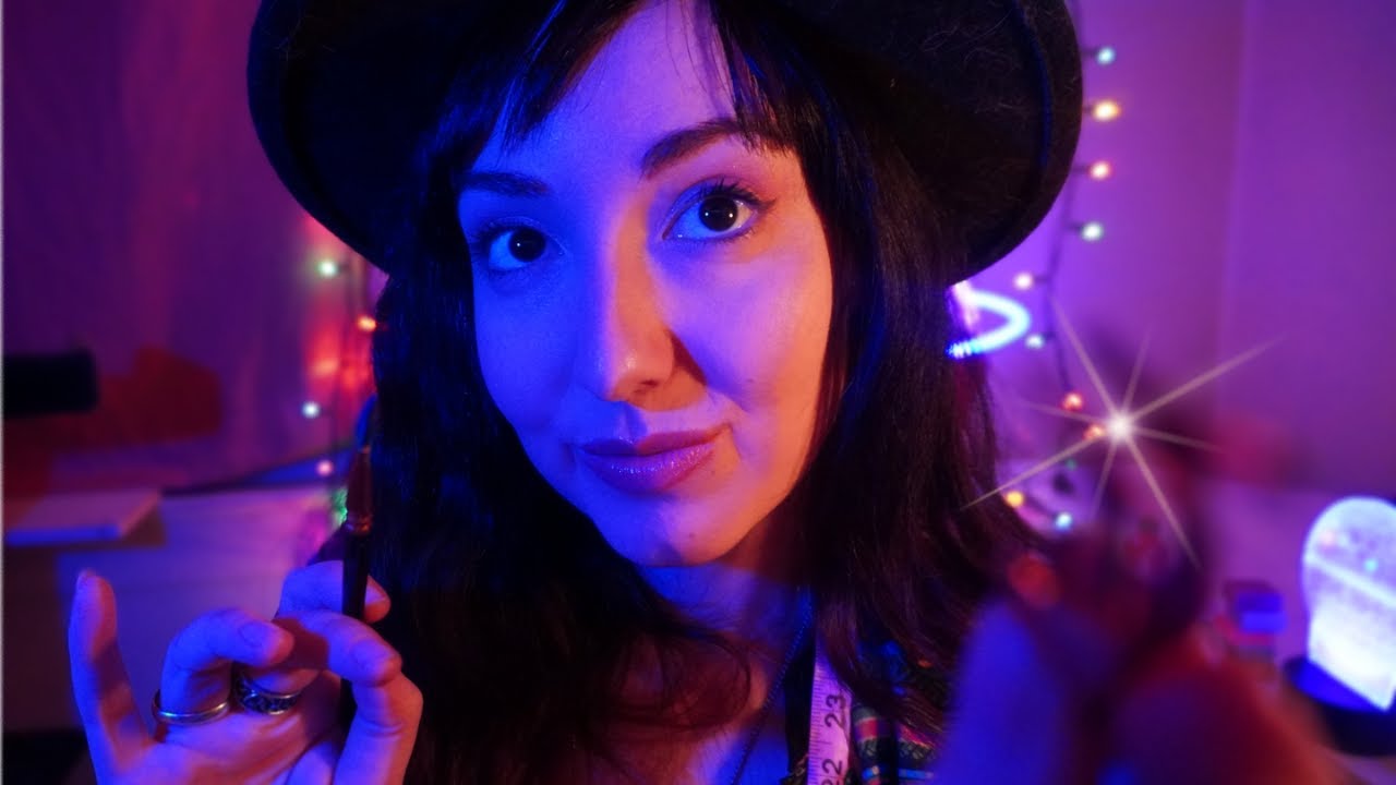 ASMR Inspecting Your Aura🌈Chakras (Plucking, Measuring, Cleaning) Personal Attention