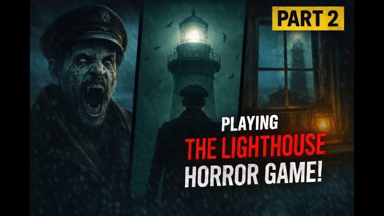 I Wasn’t Alone in the Lighthouse… It Found Me 😱 | The Lighthouse Horror Game – Part 2