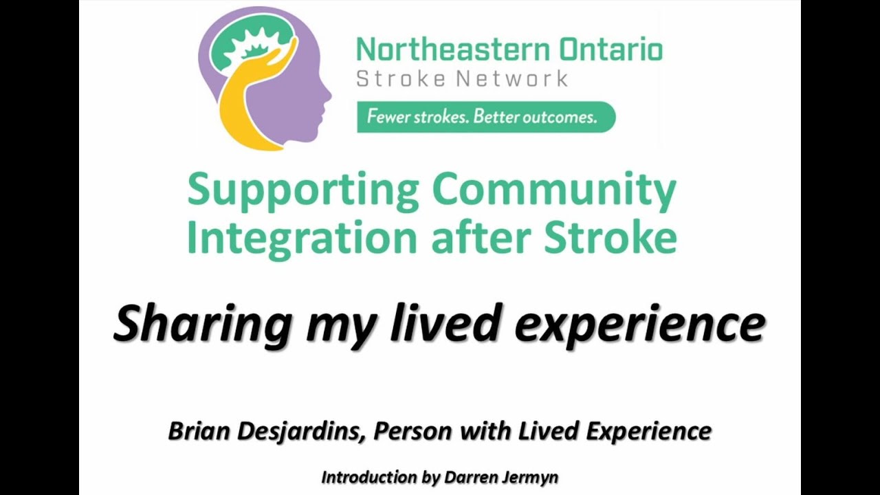 Sharing my lived experience